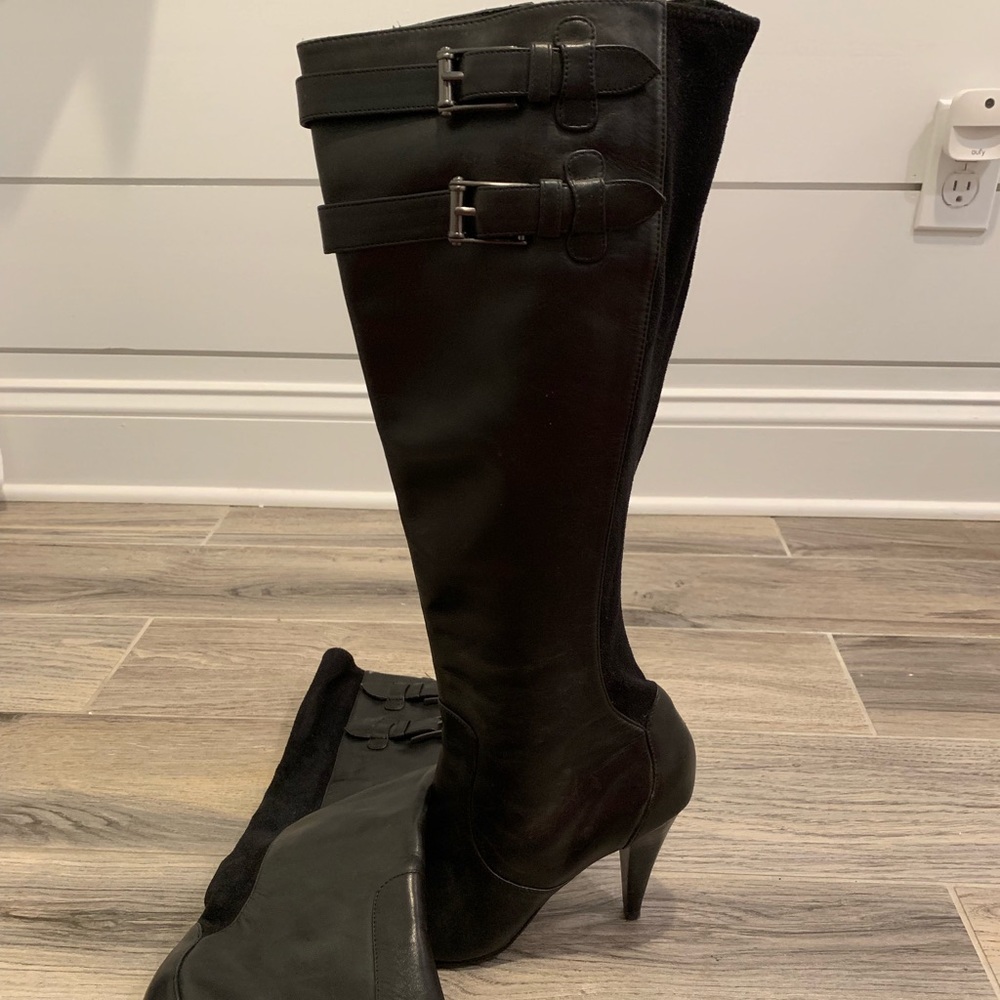 Cole Haan Nike Air technology leather boots size 8